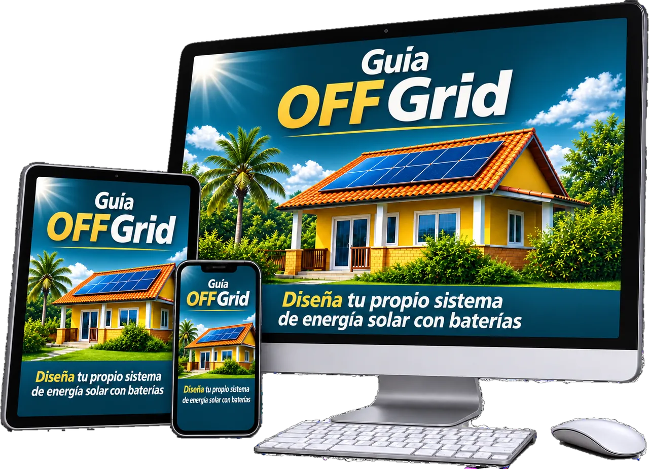 Guía Off Grid — mockup